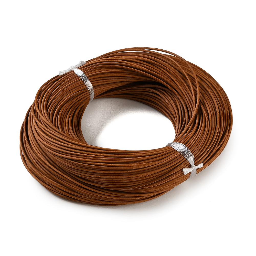 Leatherwork Diy - Cordon rond en cuir de vachette