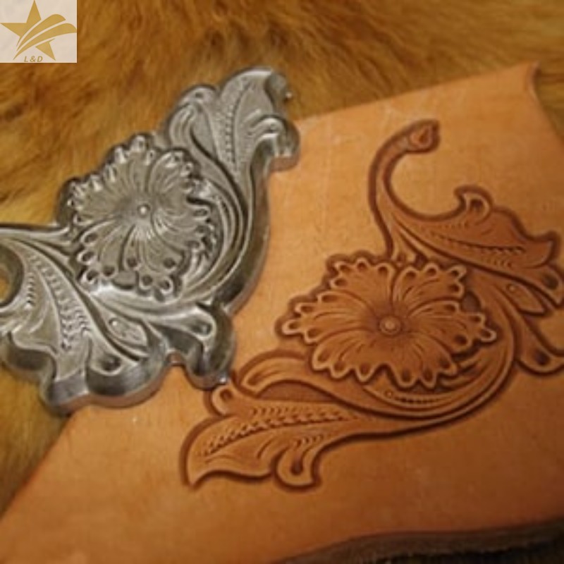 Leatherwork Flowers - Moule de gravure et d'estampage en