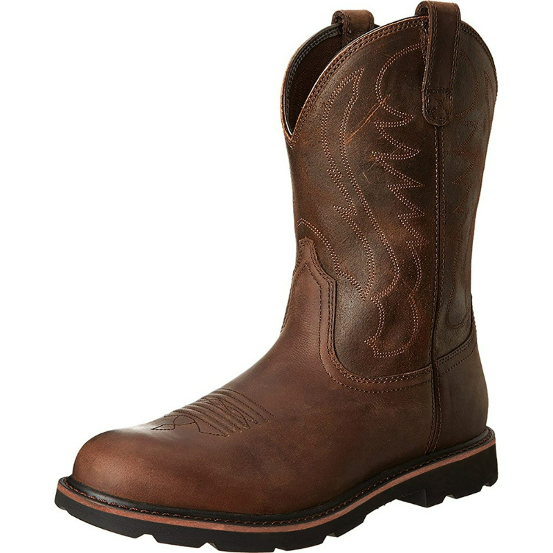 Leatherworking Elemental - Bottes de cowboy pour hommes, bottines