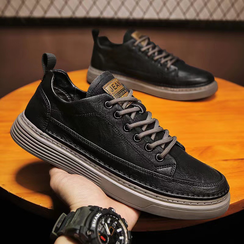 Leatherworking Leveling - Chaussures en cuir décontractées 2025 printemps