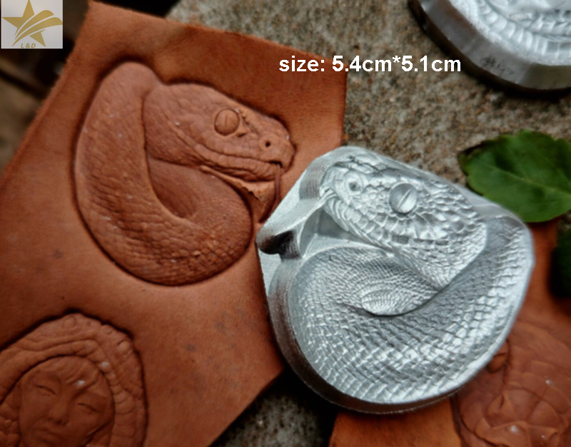 Leatherwork Flowers - Moule de gaufrage en cuir motif