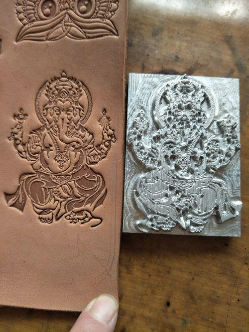 Moule de gaufrage en cuir en f - Leatherwork Flowers avis et prix