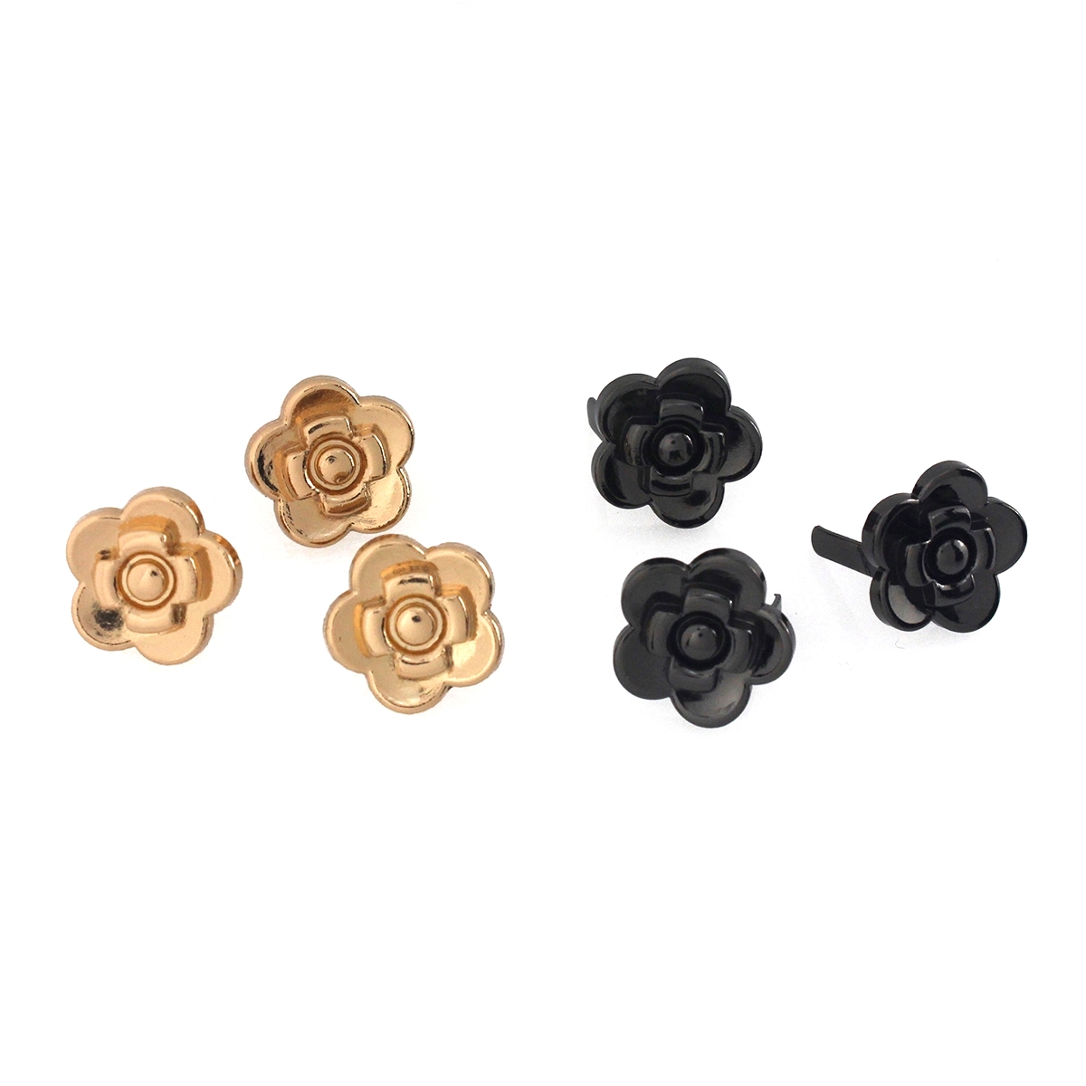 Boucle en métal en forme de fl - Leatherwork Flowers avis et prix