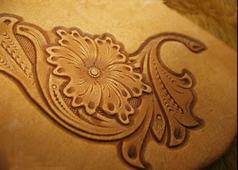 Moule de gravure et d'estampag - Leatherwork Flowers avis et prix