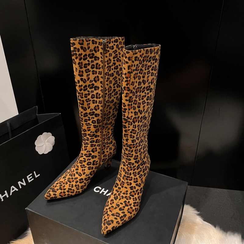 Bottes en daim imprimé léopard - Leatherwork Patterns Free avis et prix