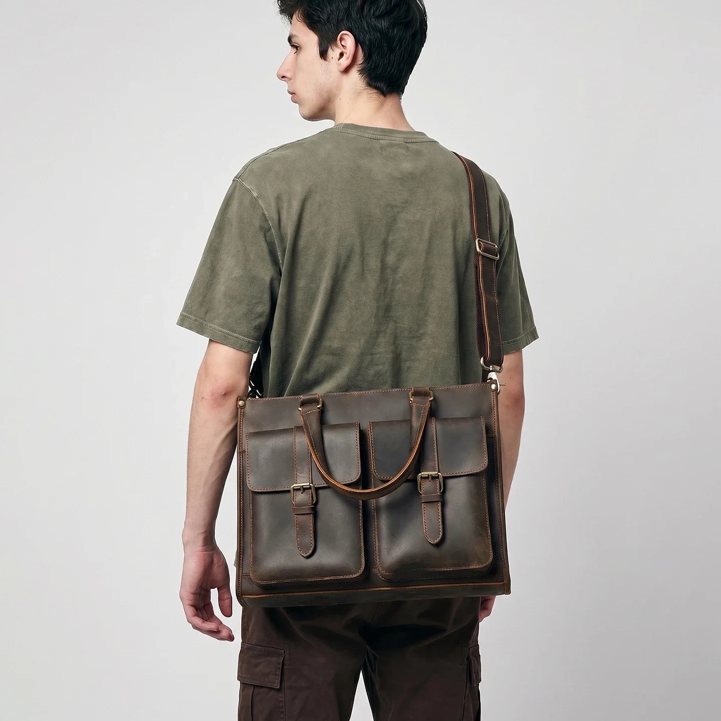 Sac à bandoulière vintage en c - Leatherwork Thread avis et prix