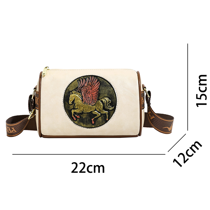 Sac à bandoulière en cuir à fl - Leatherwork Flowers avis et prix