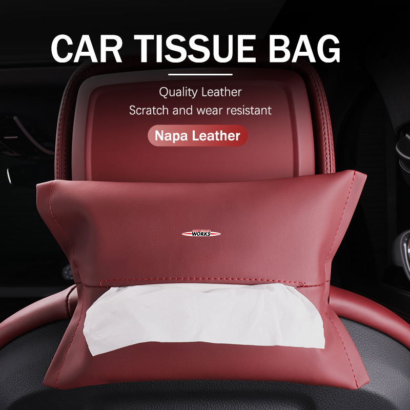Boîte à mouchoirs en cuir pour - Leather Work For Car avis et prix