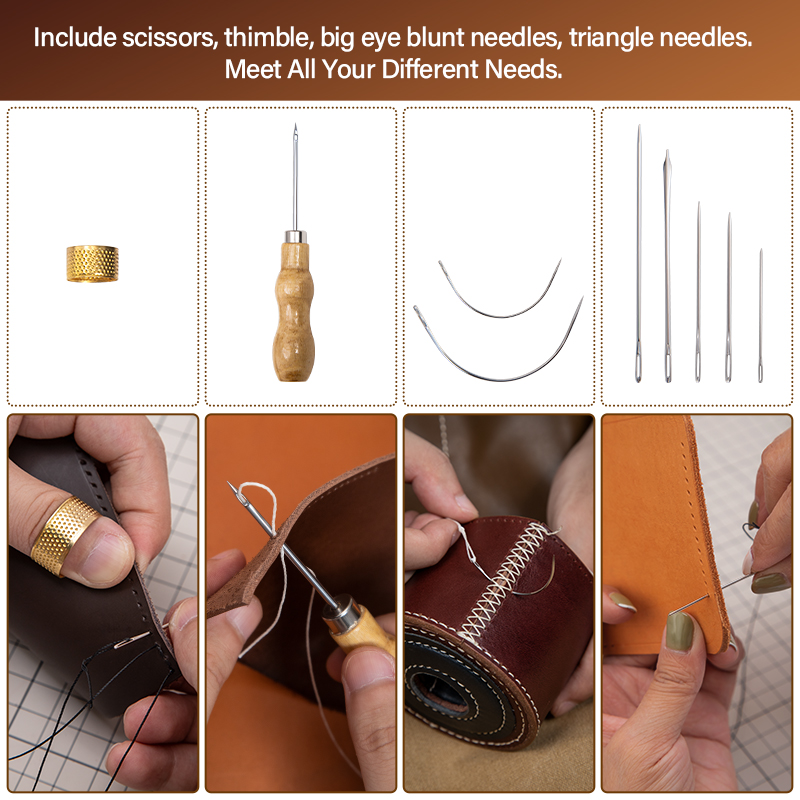 WUTA Kit de réparation du cuir - Leatherwork Thread avis et prix